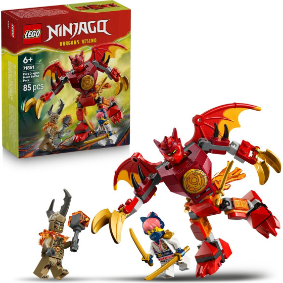 Lego NINJAGO: Kai�s Dragon Mech Battle Pack (71851)