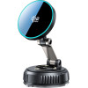 Tech-Protect MM25W-V8 QI2.2 Magnetic Magsafe Windshield & Dashboard Car Mount Wireless Charger 25W BLACK