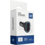 Blue Star Car Charger 3A 63W Type C + Usb A Pd QC3.0 Afc Pps SFC2.0 black