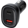 Blue Star Car Charger 3A 63W Type C + Usb A Pd QC3.0 Afc Pps SFC2.0 black