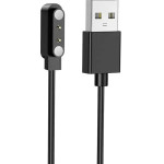 Hoco Charging Cable For Smartwatch 0,6 m Y34 / Y37 / Y41 black