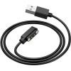 Hoco Charging Cable For Smartwatch 0,6 m Y34 / Y37 / Y41 black