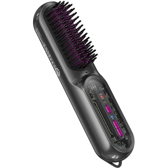 Hoco Hair Straightener With Comb HP45 gray