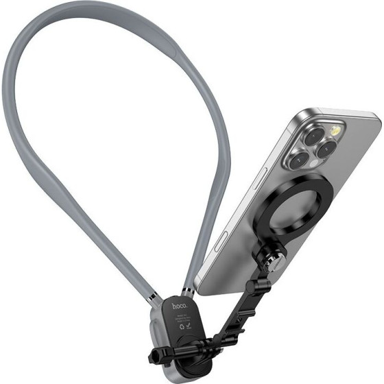Hoco Neck Magnetic Phone Holder K31 Black gray