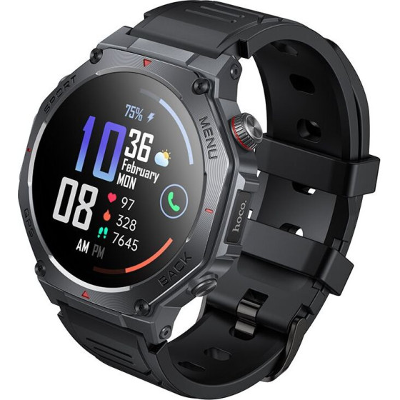 Hoco Smartwatch 1,43'' Amoled Gps With Call Function Y37 black