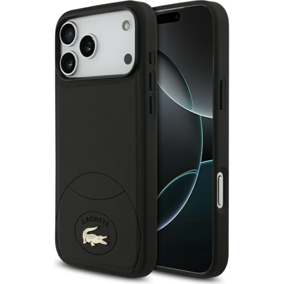 LACOSTE Bliss Magsafe Case For Iphone 17 Pro Max Black - (LCHMP17XPBLK)