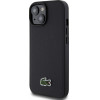LACOSTE Case Iconic Petit Pique Crossbody Cord Magsafe For Iphone 15 Black - (LCHMBCP15SPVCK)