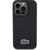 LACOSTE Case Iconic Petit Pique Crossbody Cord Magsafe For Iphone 15 Pro Max Black - (LCHMBCP15XPVCK)