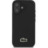 LACOSTE Case Iconic Petit Pique Crossbody Cord Magsafe For Iphone 16 Black - (LCHMBCP16SPVCK)