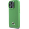 LACOSTE Case Iconic Petit Pique Crossbody Cord Magsafe For Iphone 16 Pro Max Green - (LCHMBCP16XPVCN)