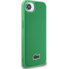 LACOSTE Case Iconic Petit Pique Woven Logo Magsafe For Iphone 16e Green - (LCHMPSE4PVCN)