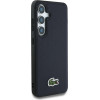 LACOSTE Case Iconic Petit Pique Woven Logo Magsafe For Samsung Galaxy S25 Navy Blue - (LCHMS25SPVCV)