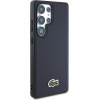 LACOSTE Case Iconic Petit Pique Woven Logo Magsafe To Samsung Galaxy S25 Ultra Navy - (LCHMS25LPVCV)