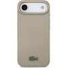 LACOSTE Case Petit Pique Lacquer Logo Magsafe For Iphone Air Taupe - (LCHMP17MPLAT)