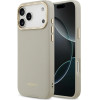 LACOSTE Champs Elysees Gold Logo Magsafe Case For Iphone 17 Pro Max Taupe - (LCHMP17XPCEGT)