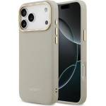 LACOSTE Champs Elysees Gold Logo Magsafe Case For Iphone 17 Pro Max Taupe - (LCHMP17XPCEGT)