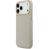 LACOSTE Champs Elysees Gold Logo Magsafe Case For Iphone 17 Pro Max Taupe - (LCHMP17XPCEGT)