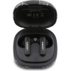 LACOSTE Earphones Tws Monogram The Blend Bluetooth Enc Anc Black - (LCTWSTP103PBSK)