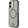 LACOSTE Etui Shockproof Transparent Frosted Magsafe Do Iphone 17 Szary - (LCHMP17SUGCOG)