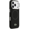 LACOSTE Hc Silicone Metal Logo Magsafe Case For Iphone 17 Pro Black - (LCHMP17LSLAK)