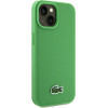 LACOSTE Iconic Petit Pique Crossbody Cord Magsafe Case For Iphone 15 Green - (LCHMBCP15SPVCN)