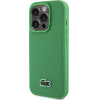 LACOSTE Iconic Petit Pique Crossbody Cord Magsafe Case For Iphone 15 Pro Green - (LCHMBCP15LPVCN)