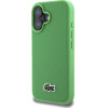 LACOSTE Iconic Petit Pique Crossbody Cord Magsafe Case For Iphone 16 Plus Green - (LCHMBCP16MPVCN)