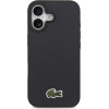 LACOSTE Iconic Petit Pique Woven Logo Magsafe Case For Iphone 17 Navy Blue - (LCHMP17SPVCV)