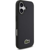 LACOSTE Iconic Petit Pique Woven Logo Magsafe Case For Iphone 17 Navy Blue - (LCHMP17SPVCV)