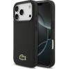 LACOSTE Iconic Petit Pique Woven Logo Magsafe Case For Iphone 17 Pro Black - (LCHMP17LPVCK)