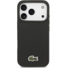 LACOSTE Iconic Petit Pique Woven Logo Magsafe Case For Iphone 17 Pro Black - (LCHMP17LPVCK)