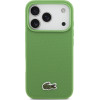 LACOSTE Iconic Petit Pique Woven Logo Magsafe Case For Iphone 17 Pro Green - (LCHMP17LPVCN)