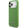 LACOSTE Iconic Petit Pique Woven Logo Magsafe Case For Iphone 17 Pro Max Green - (LCHMP17XPVCN)