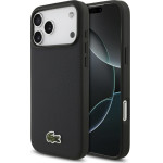 LACOSTE Iconic Petit Pique Woven Logo Magsafe Case For Iphone 17 Pro Max Navy Blue - (LCHMP17XPVCV)