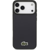 LACOSTE Iconic Petit Pique Woven Logo Magsafe Case For Iphone 17 Pro Max Navy Blue - (LCHMP17XPVCV)