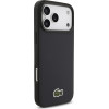 LACOSTE Iconic Petit Pique Woven Logo Magsafe Case For Iphone 17 Pro Max Navy Blue - (LCHMP17XPVCV)