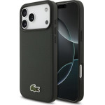 LACOSTE Iconic Petit Pique Woven Logo Magsafe Case For Iphone 17 Pro Max Sinople - (LCHMP17XPVCE)