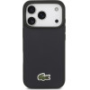 LACOSTE Iconic Petit Pique Woven Logo Magsafe Case For Iphone 17 Pro Navy Blue - (LCHMP17LPVCV)
