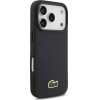 LACOSTE Iconic Petit Pique Woven Logo Magsafe Case For Iphone 17 Pro Navy Blue - (LCHMP17LPVCV)