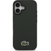 LACOSTE Iconic Petit Pique Woven Logo Magsafe Case For Iphone 17 Sinople - (LCHMP17SPVCE)