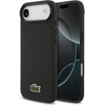 LACOSTE Iconic Petit Pique Woven Logo Magsafe Case For Iphone Air Black - (LCHMP17MPVCK)