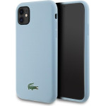 LACOSTE Iphone 11 / Xr 6.1 Light Blue Hardcase With Silicone Croc Logo And Magsafe - (LCHMN61SLOLB)