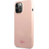 LACOSTE Iphone 13 Pro / 13 6,1 Pink Hardcase Silicone - (LCHCP13LSI)