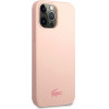 LACOSTE Iphone 13 Pro / 13 6,1 Pink Hardcase Silicone - (LCHCP13LSI)