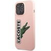 LACOSTE Iphone 13 Pro / 13 6,1 Pink Hardcase Silicone Head Crocodile - (LCHC13LSHI)