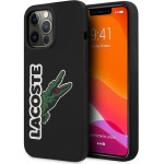 LACOSTE Iphone 13 Pro Max 6,7 Black Hardcase Silicone Head Crocodile - (LCHC13XSHK)