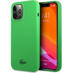 LACOSTE Iphone 13 Pro Max 6,7 Green Hardcase Silicone - (LCHCP13XSN)