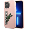 LACOSTE Iphone 13 Pro Max 6,7 Pink Hardcase Silicone Head Crocodile - (LCHC13XSHI)