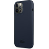 LACOSTE Iphone 13 Pro Max6,7 Navy Hardcase Silicone - (LCHCP13XSV)