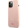 LACOSTE Iphone 13 Pro Max6,7 Pink Hardcase Silicone - (LCHCP13XSI)